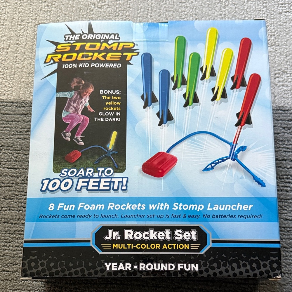 Jr. Rocket Set - Multi-Color Fun- unopened - Picture 2 of 2